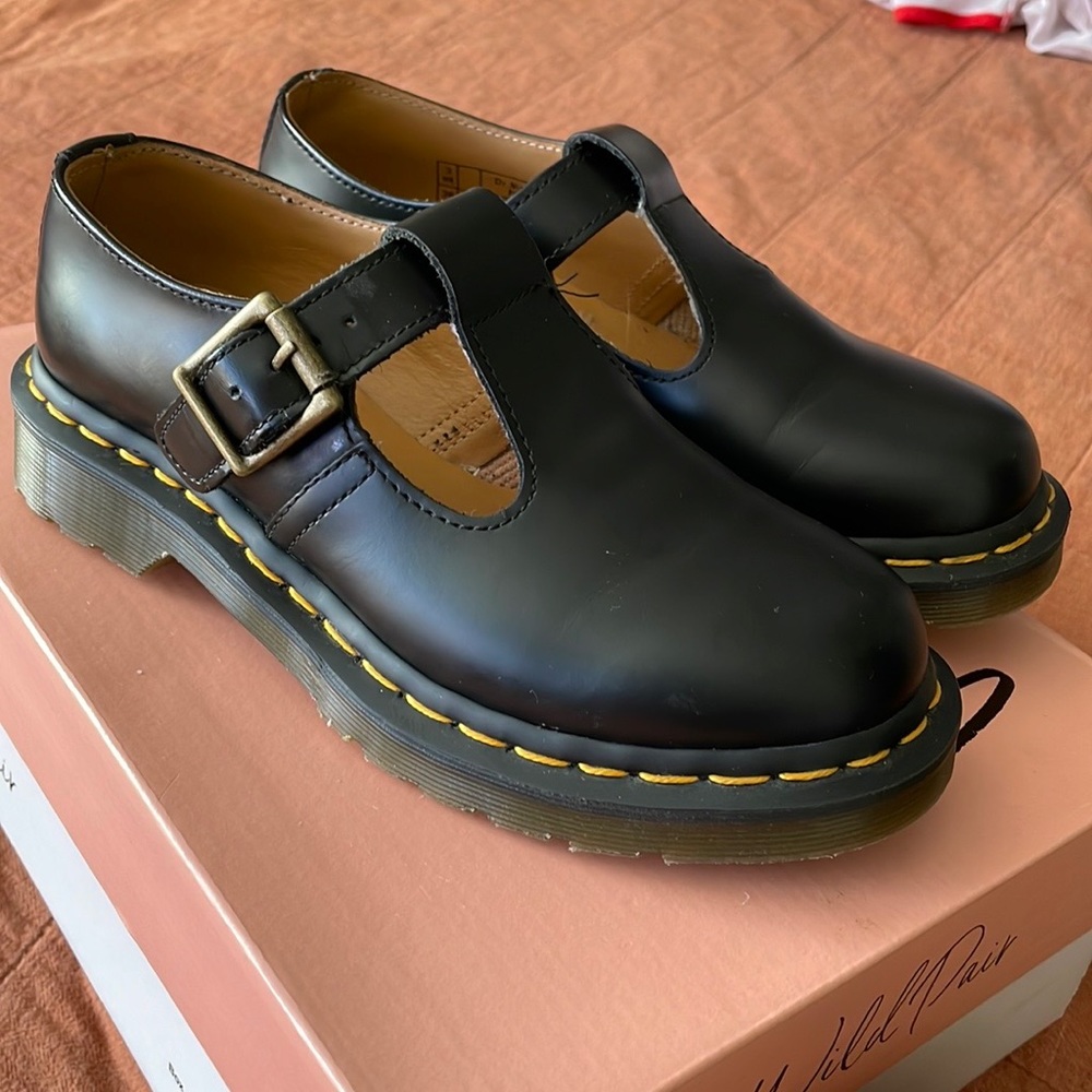 Doc martens, leather Mary janes